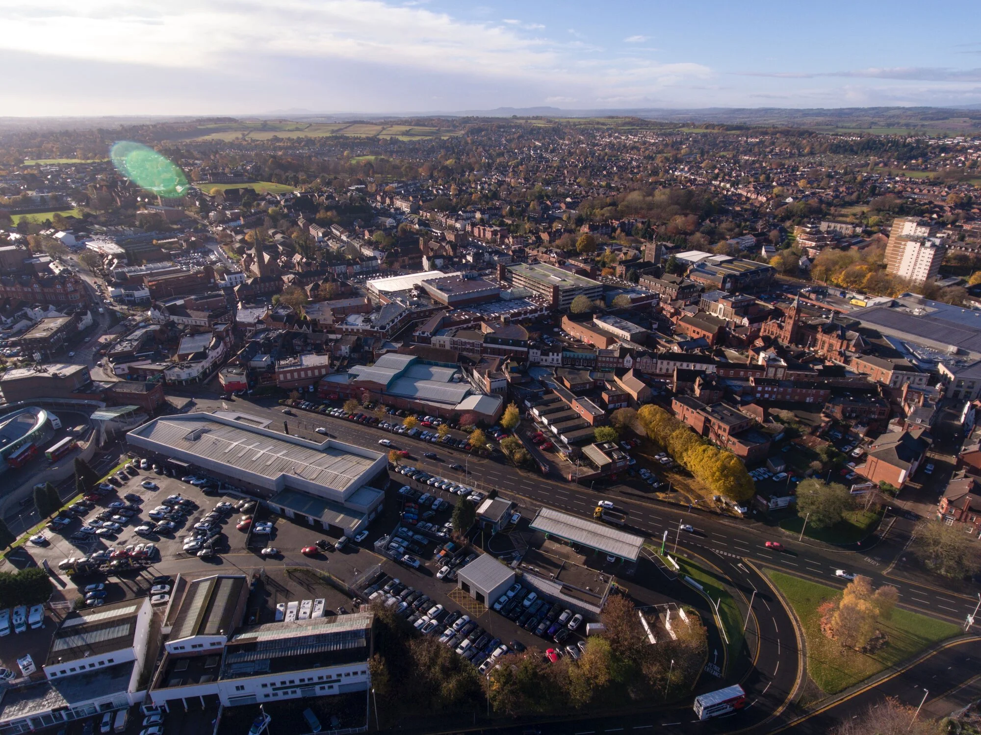 AOK Tyres service area in Stourbridge
